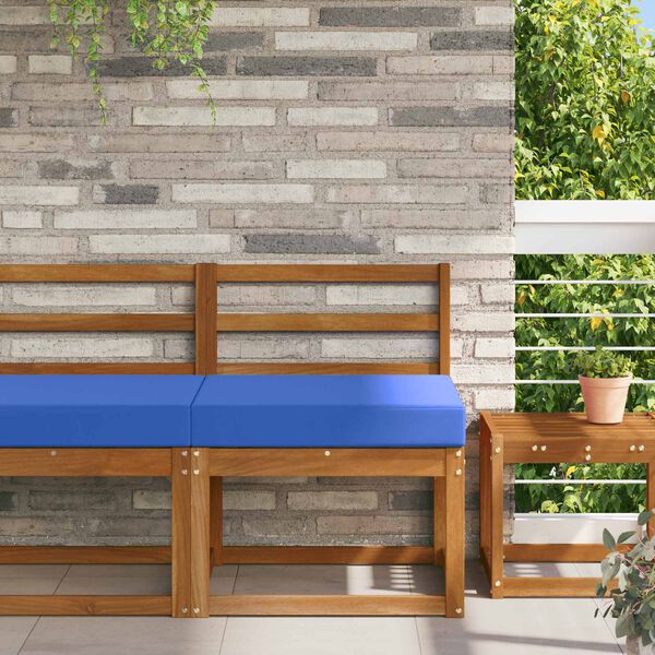 vidaXL Zunanja blazina za kavč Turkizna 60 x 60 x 8 cm Poliester