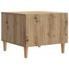 vidaXL Klubska miza Artisan hrast 49 x 50 x 40 cm Inženirski les
