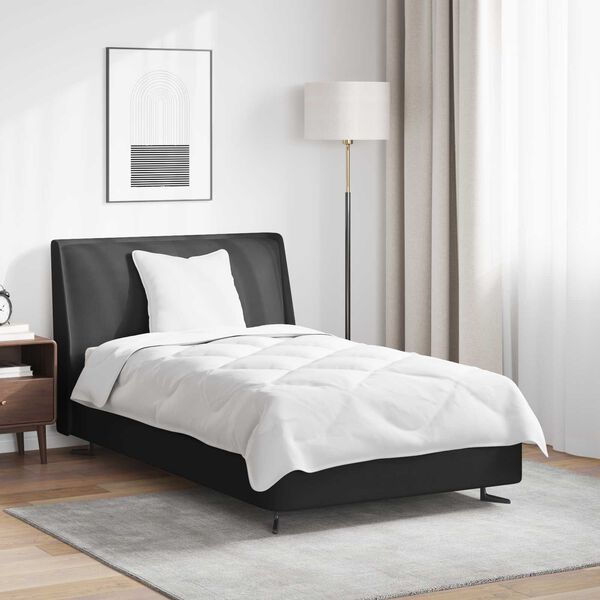 vidaXL Komplet odej z blazino 2 pcs Bela Mikrovlakna