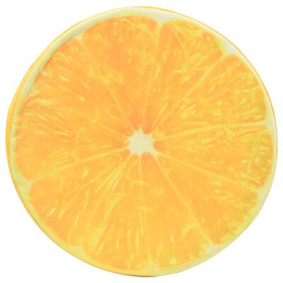 vidaXL Blazine 2 kosa s potiskom pomaranče
