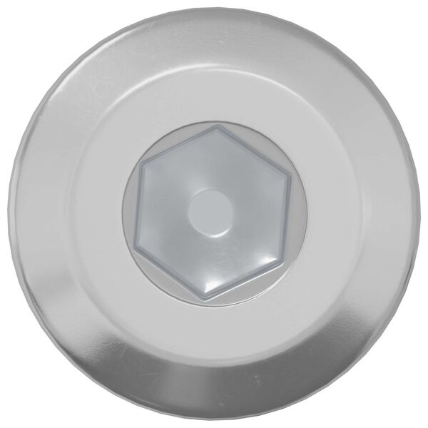 vidaXL Vijak za zaklep glave 12 pcs srebrna M6 x 35 mm Jeklo