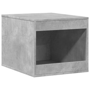 vidaXL Omara za mačje strani&scaron;če betonsko siva 47x59x42 cm inž. les