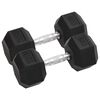 vidaXL Uteži 2 kosa 15 kg skupaj litega železa
