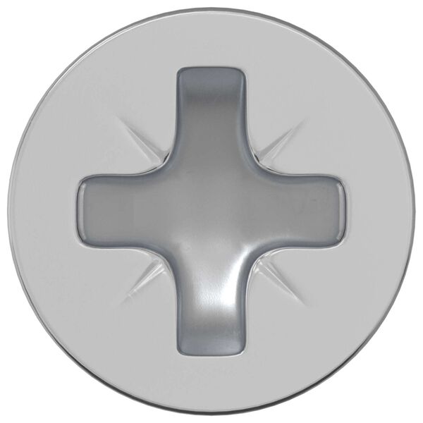 vidaXL Vijak 2 pcs srebrna M6 x 12 mm elezo