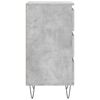 vidaXL Komoda betonsko siva 40x35x70 cm inženirski les