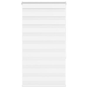 vidaXL Zebra senčilo bela 70x150 cm tkanina &scaron;irina 65,9cm poliester