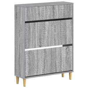 vidaXL Omara za čevlje DELFT 78 x 24 x 103 cm Inženirski les