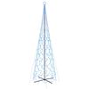 vidaXL Novoletna jelka stožec 3000 modrih LED lučk 230x800 cm