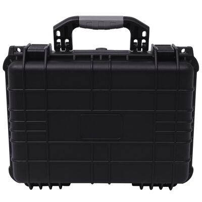 vidaXL Zaščitni Kovček za Opremo 40,6x33x17,4 cm Črne Barve