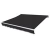 vidaXL Ročna tenda 3 x 2,5 m Antracit 100% poliester