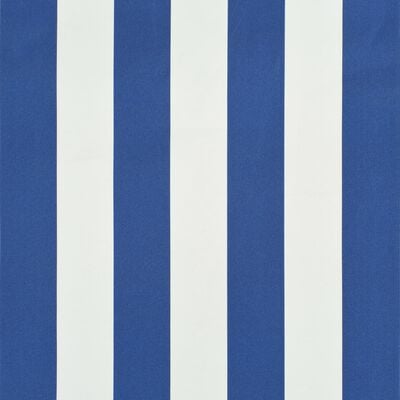 vidaXL Zložljiva tenda 150x150 cm modra in bela