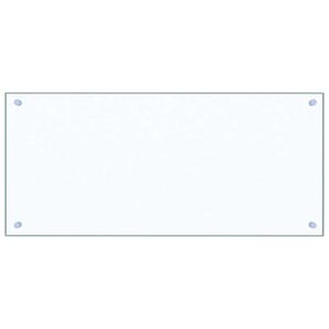 vidaXL Kuhinjska za&scaron;čitna obloga prozorna 90x40 cm kaljeno steklo