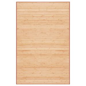 vidaXL Preproga iz bambusa 100x160 cm rjava