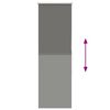 vidaXL Roller Blind Blackout siv 45x150 cm &Scaron;irina tkanine 40,7 cm