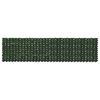 vidaXL Ograja za balkon z listi Temno zelena 400 x 100 cm
