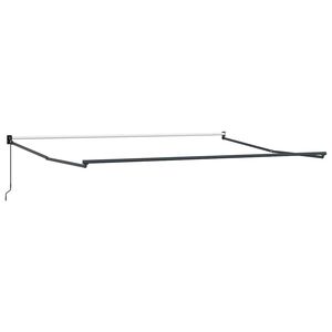 vidaXL Zložen okvir senčila Antracit 400 &times; 300 cm Aluminij
