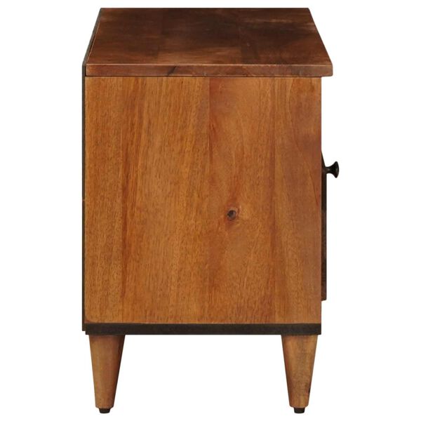 vidaXL TV omarica s predalom Oreh 100 x 33 x 46 cm Masiven les manga