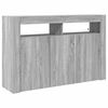 vidaXL Strani &scaron;al Siva Sonoma 116 x 30 x 75 cm Inženirski les
