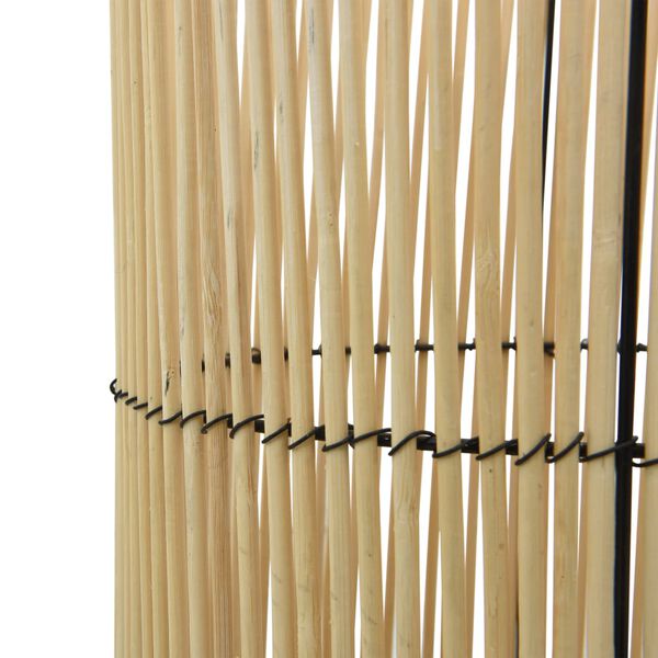 vidaXL Stoječa svetilka iz vrbe 61 cm E27