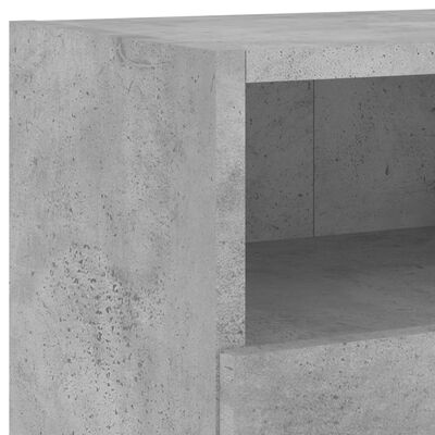 vidaXL Stenske TV omarice 5 kosov betonsko siv inženirski les