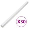 vidaXL Kabelska cev 50x25 mm 30 m PVC