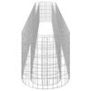 vidaXL Visoka greda gabion pocinkano železo 400x50x50 cm