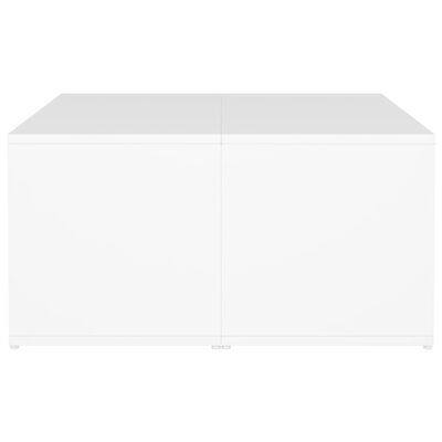 vidaXL Klubske mizice 4 kosi bele 33x33x33 cm iverna plošča