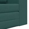 vidaXL Sofa postelja Temno zelena 148 x 71 x 83 cm blago