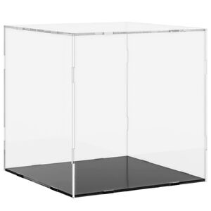 vidaXL Razstavna &scaron;katla prozorna 30x30x30 cm akrilna