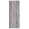 vidaXL Stenska omarica siva sonoma 34,5x34x90 cm