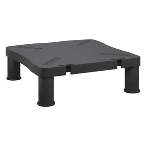 vidaXL Stojalo za monitor črno 33,5x34x10,5 cm