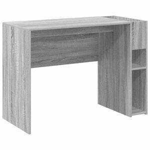 vidaXL Miza Siva Sonoma Inženirski les 109 x 50 x 78 cm