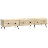 vidaXL TV omarica Sonoma hrast 147 x 34,5 x 30 cm Inženirski les
