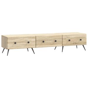 vidaXL TV omarica Sonoma hrast 147 x 34,5 x 30 cm Inženirski les