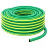 vidaXL Vrtna cev 5-slojna Zelena in Rumena 12 mm PVC