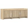 vidaXL TV omarica 130 x 33 x 47 cm Sonoma hrast Inženirski les
