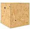 vidaXL Terarij Rjava 50 x 50 x 50 cm OSB