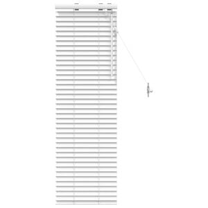 vidaXL Venecijanska žaluzija Bela 50 x 130 cm 35 mm