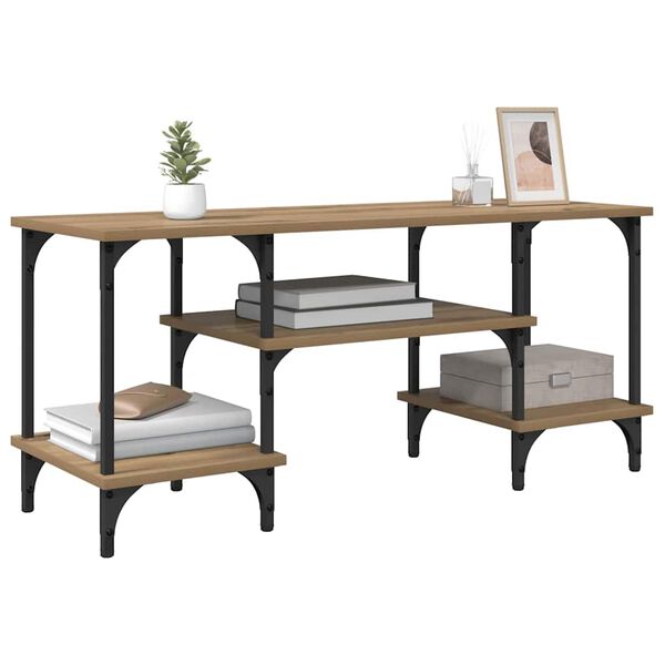 vidaXL TV omarica Umetni hrast 102 x 35 x 45,5 cm