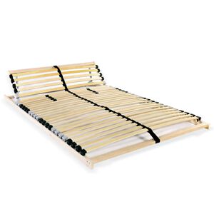 vidaXL Letveno dno za posteljo 28 letvic 7 con 140x200 cm