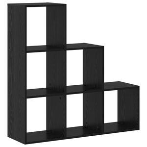 vidaXL Pregrado knjižnica 6 nivojev 99 x 29 x 99 cm Inženirski les