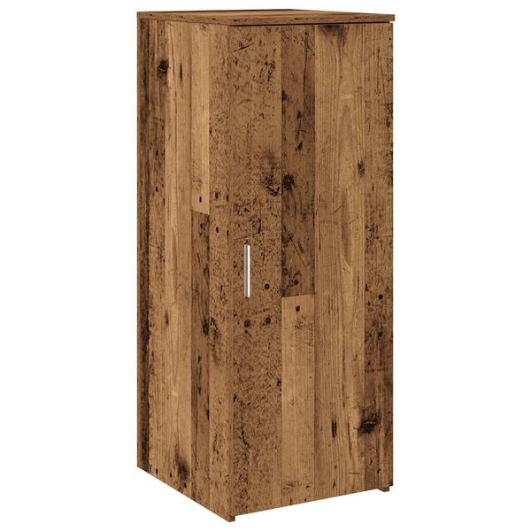 vidaXL shranjevalna omara Old Wood 40x45x103,5 cm inženirski les