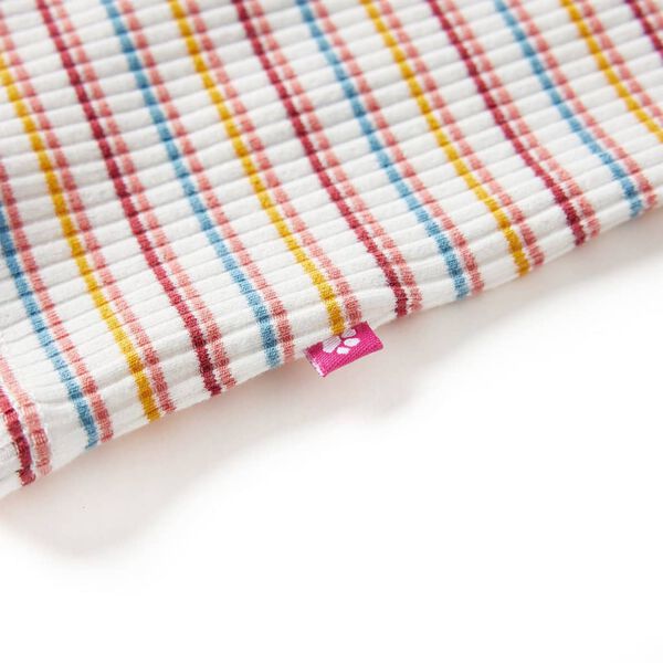 Otro&scaron;ka majica z dolgimi rokavi visoki ovratnik bež 140