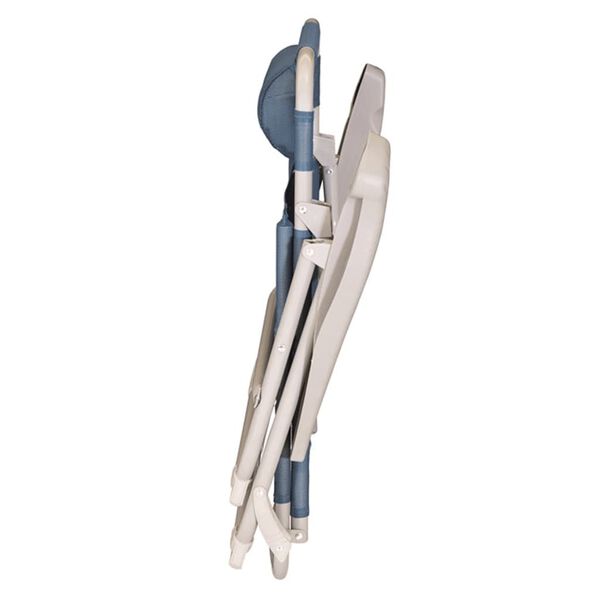 Easy Camp Zložljiv ležalnik za na plažo Breaker morsko moder