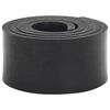 vidaXL Gumijast rob za snežni plug črne barve 150x10x1 cm
