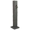 vidaXL Vrtni tanker Antracit 26 x 26 x 98 cm PE