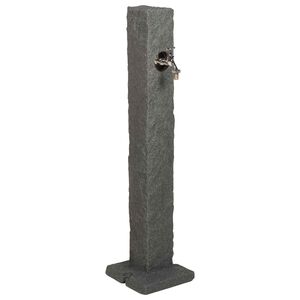 vidaXL Vrtni tanker Antracit 26 x 26 x 98 cm PE