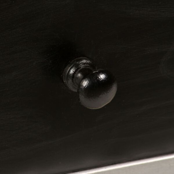 vidaXL TV omarica iz trdnega mangovega lesa in jekla 120x30x45 cm