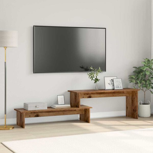 vidaXL Komplet TV omaric Star les 180 x 30 x 43 cm Konstruiran les