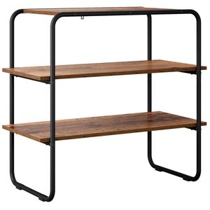 vidaXL Konzolna miza Star les 60 x 41 x 75 cm Inženirski les